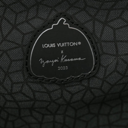 Louis Vuitton LV X YK Monogram Eclipse Reverse Pumpkin Keepall Bandouliere 55 Multicolor 6 of 11