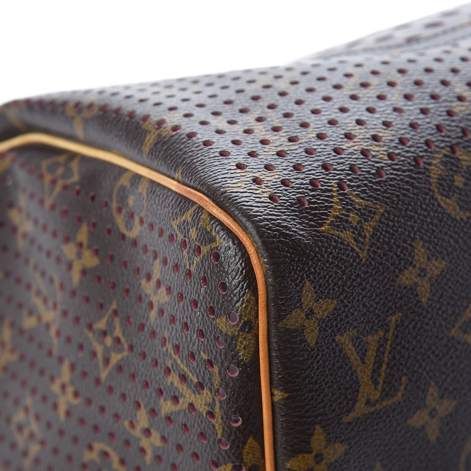 Louis Vuitton Monogram Perforated Speedy 30 Fuchsia 10 of 15