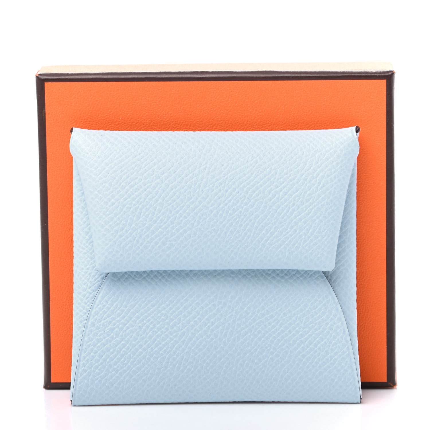 Hermes Epsom Bastia Coin Purse Bleu Brume 7 of 7