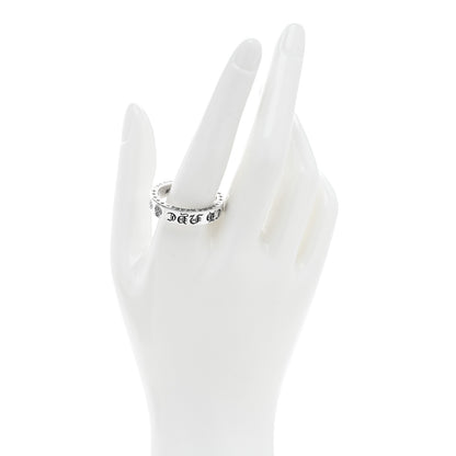 Chrome Hearts Sterling Silver CH NYC Spacer Ring 69 12.5 2 of 4