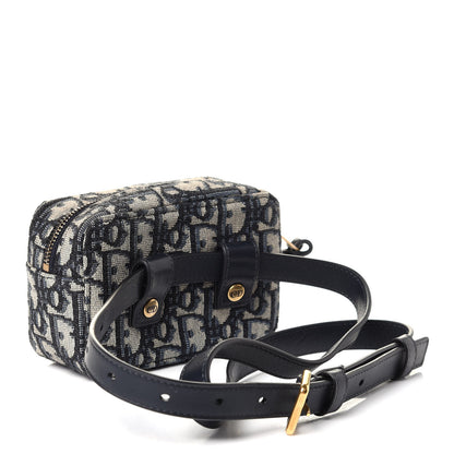 Christian Dior Oblique Belt Pouch Blue 2 of 5