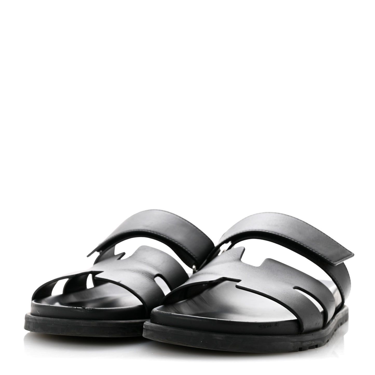 Calfskin Womens Chypre Sandals 40 Black