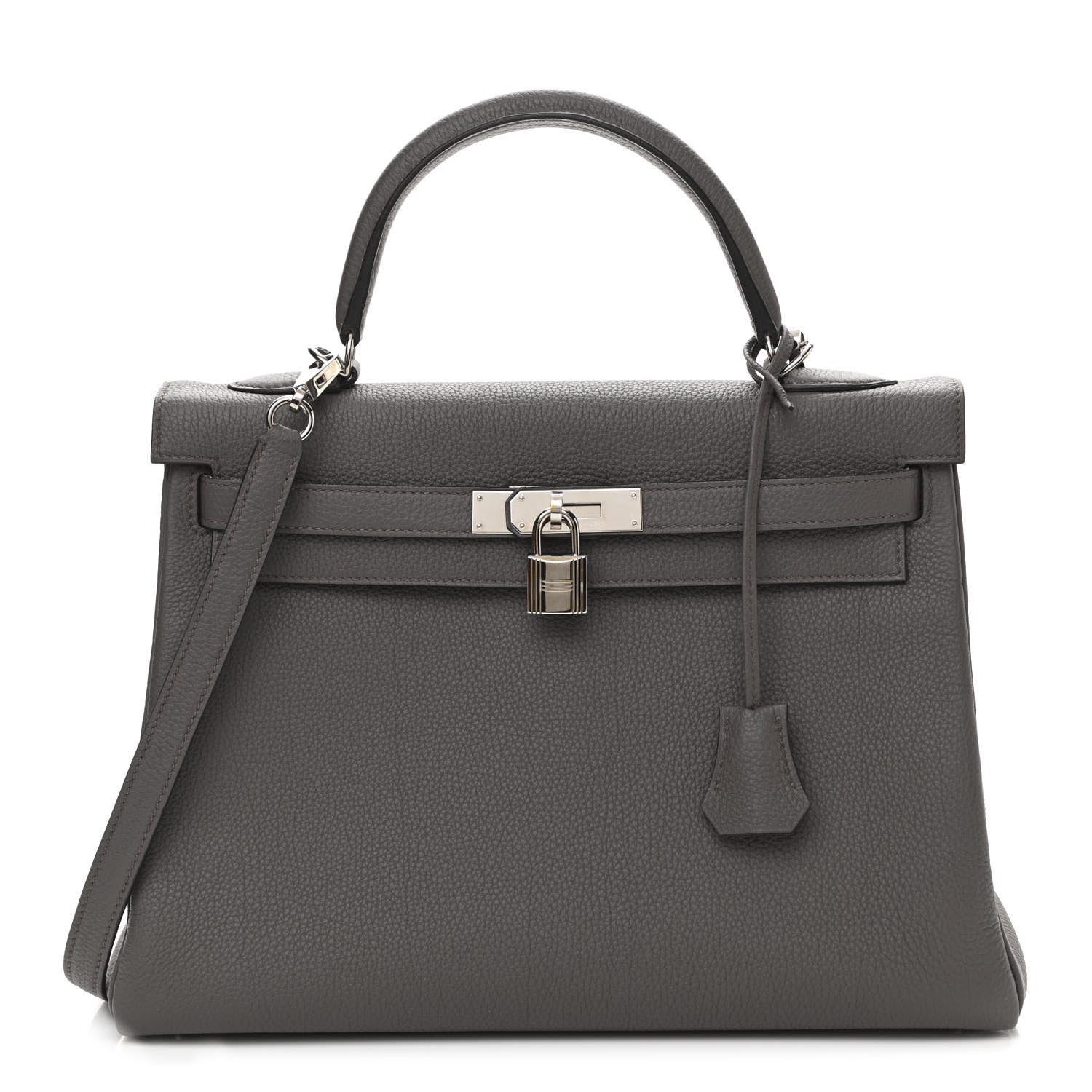 Hermes Togo Kelly Retourne 32 Etain 1 of 15