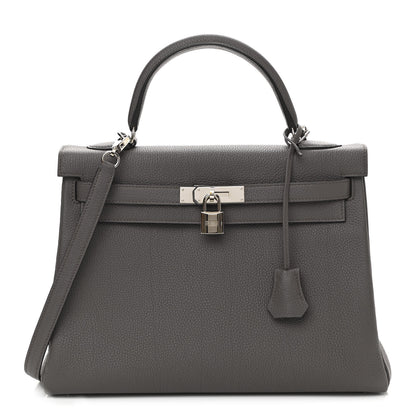 Hermes Togo Kelly Retourne 32 Etain 1 of 15