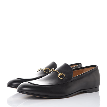 Gucci Calfskin Horsebit Mens Jordaan Loafers 11 Black 3 of 9