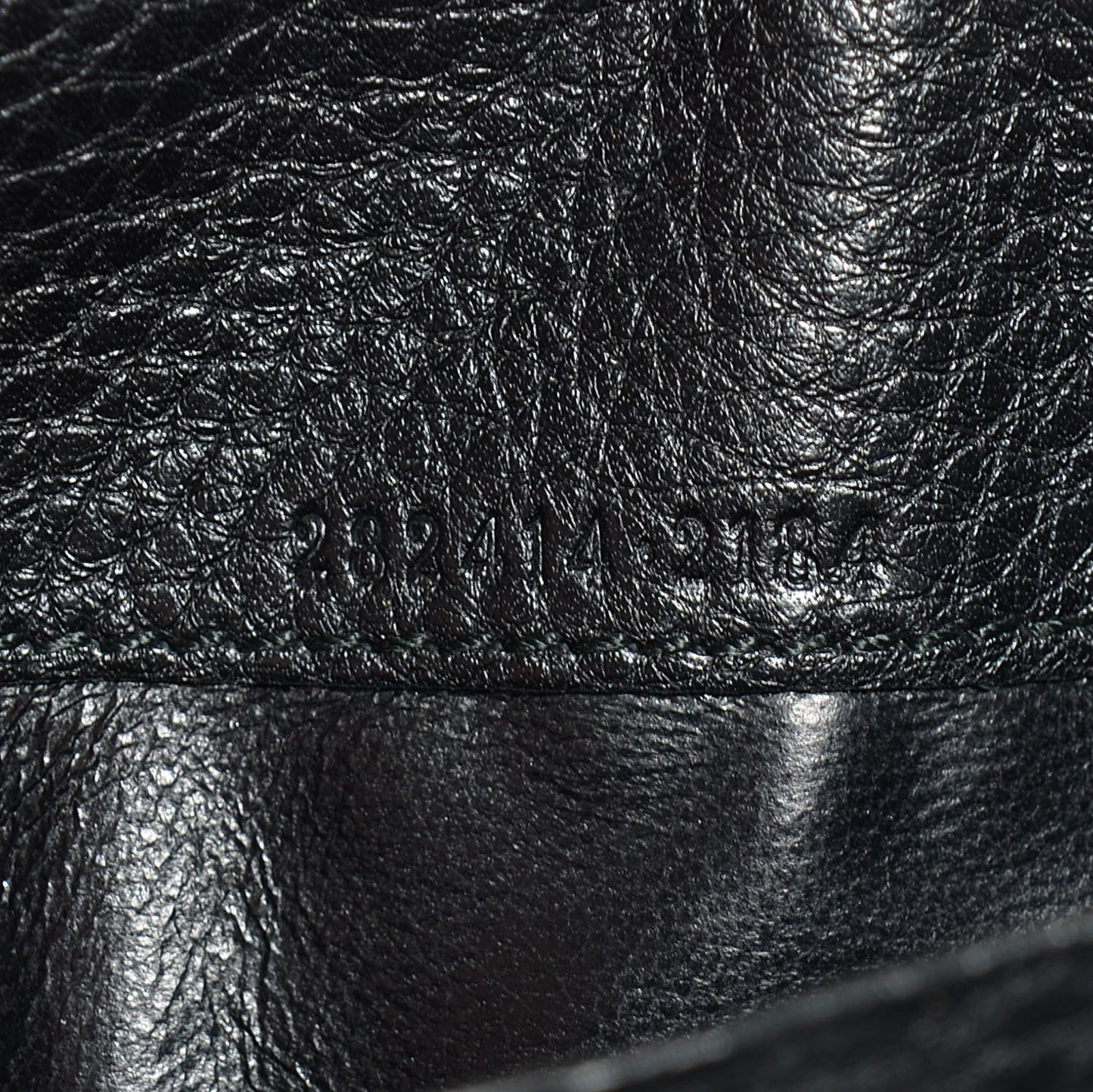 Pebbled Calfskin Large Soho Continental Wallet Black