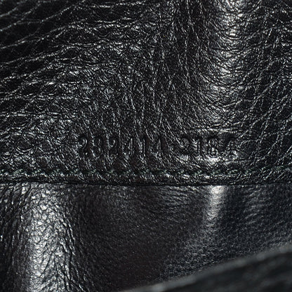 Gucci Pebbled Calfskin Large Soho Continental Wallet Black 8 of 8
