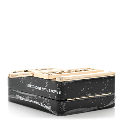 Chanel Resin Crystal Slot Machine Minaudiere Black Gold White Red 4 of 11