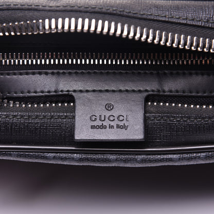 Gucci Soft GG Supreme Monogram Web Belt Bag Black Grey 9 of 13