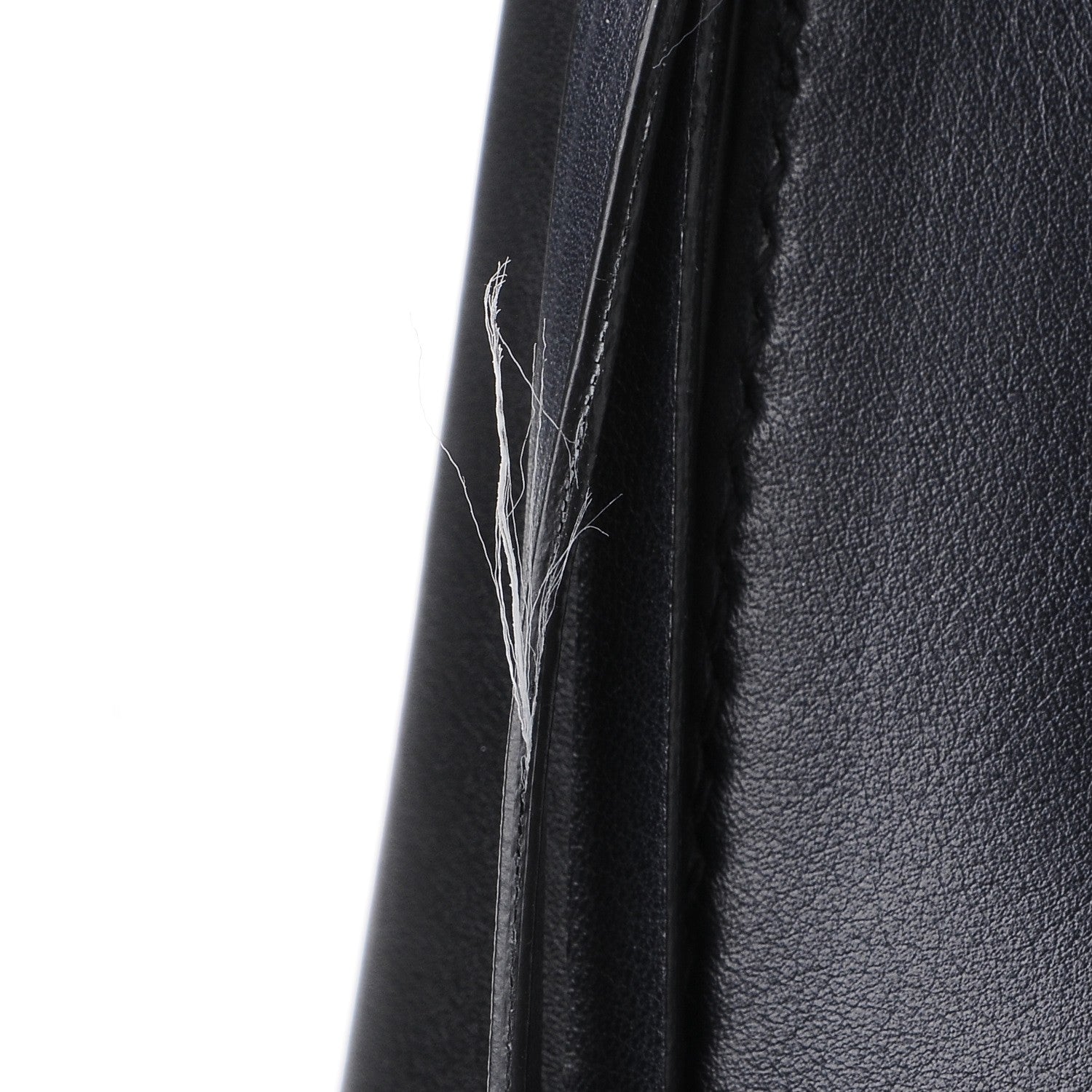 Celine Smooth Calfskin Medium Bi-Color Edge Shoulder Bag Black Navy 9 of 9