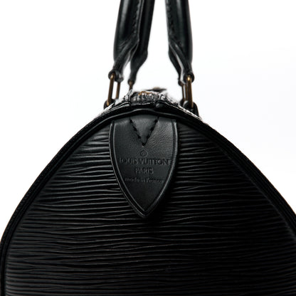 Louis Vuitton LOUIS VUITTON Epi Speedy 25 Black 11 of 18