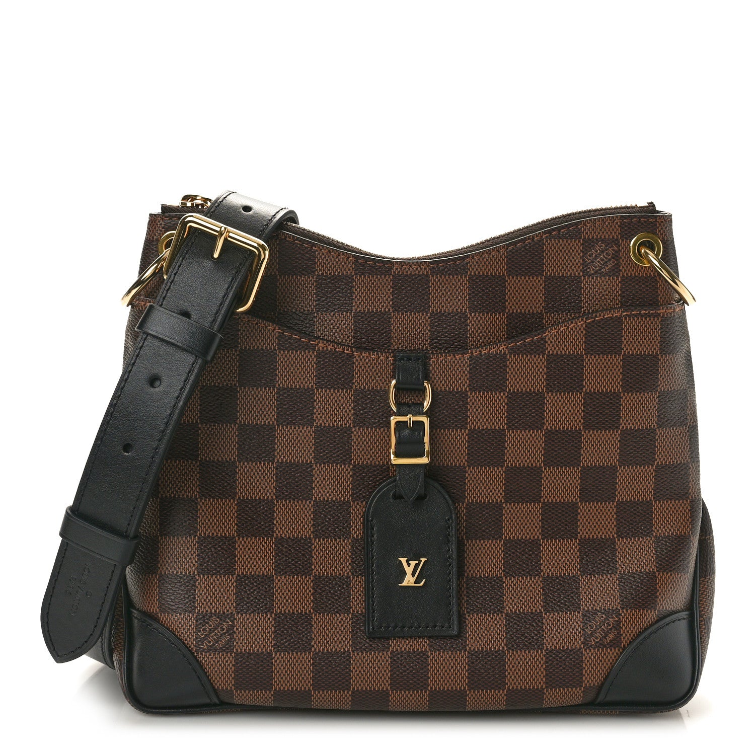 Louis Vuitton Damier Ebene Odeon PM Black 1 of 9