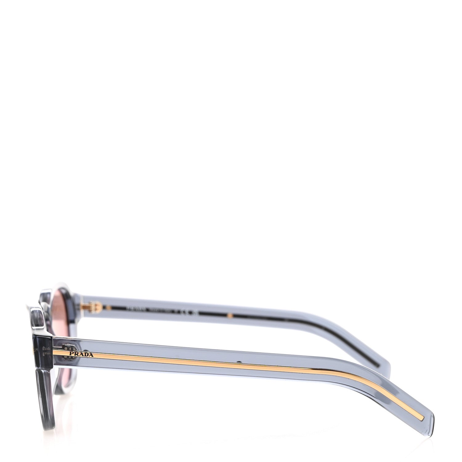 Prada Acetate Sunglasses SPR A16 Transparent Ocean 3 of 7