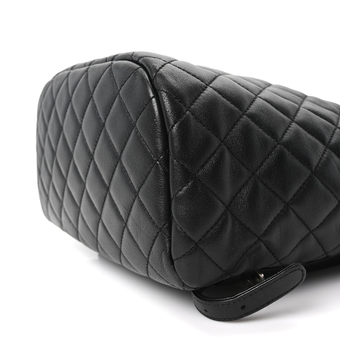 Calfskin Quilted Small Urban Spirit Backpack Black