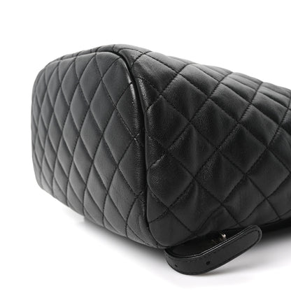 Chanel Calfskin Quilted Small Urban Spirit Backpack Black 9 of 10