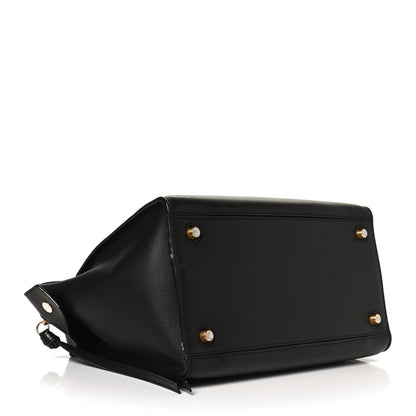 Celine Bullhide Calfskin Medium Ring Bag Black 3 of 11