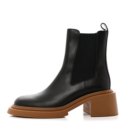 Loewe Calfskin Chelsea Boots 40 Black Tan 1 of 8