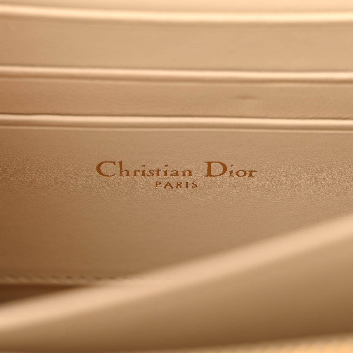 Christian Dior Lambskin Cannage Mini Miss Caro Bag Beige 6 of 15