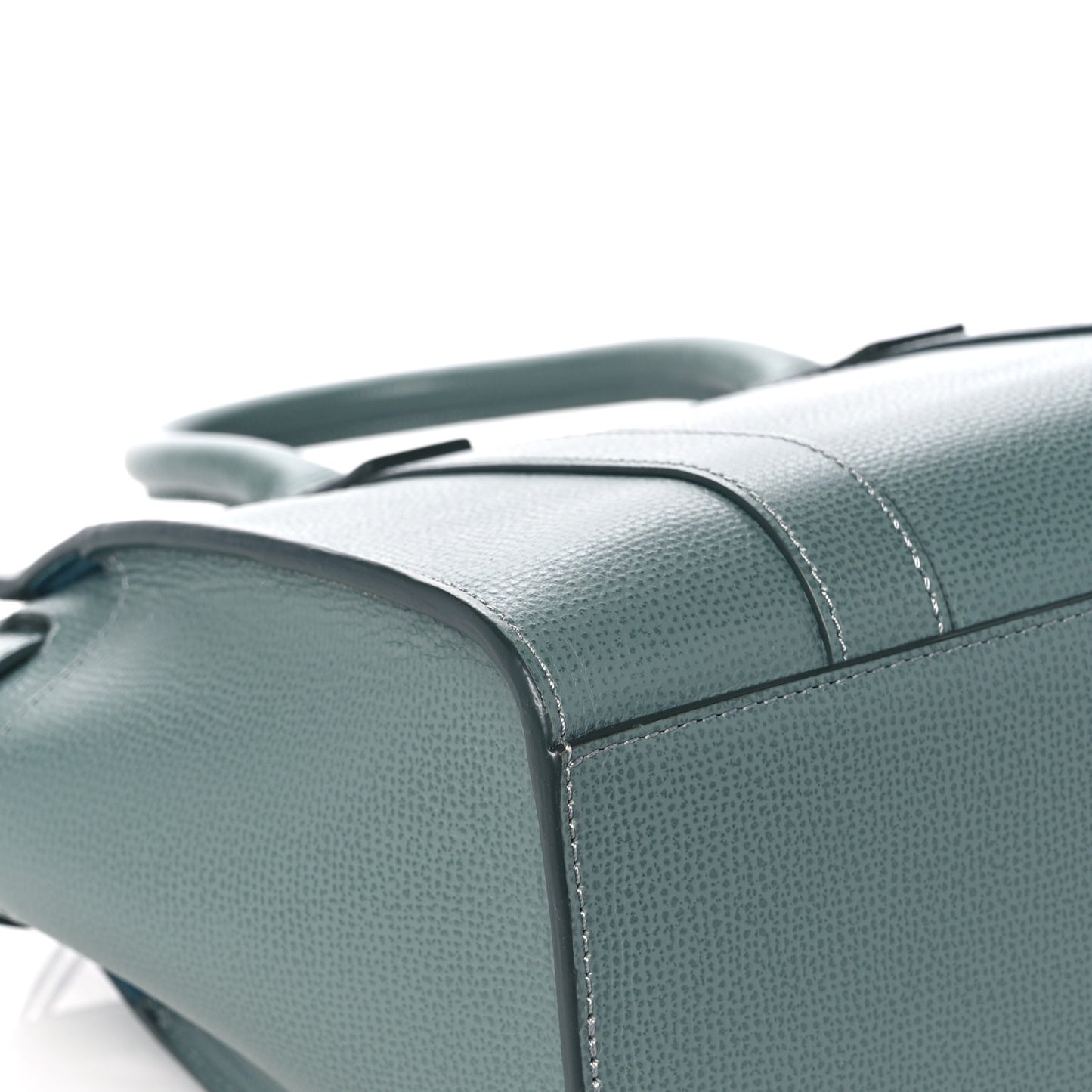 Small Classic Grain Mini Zipped Bayswater Antique Blue
