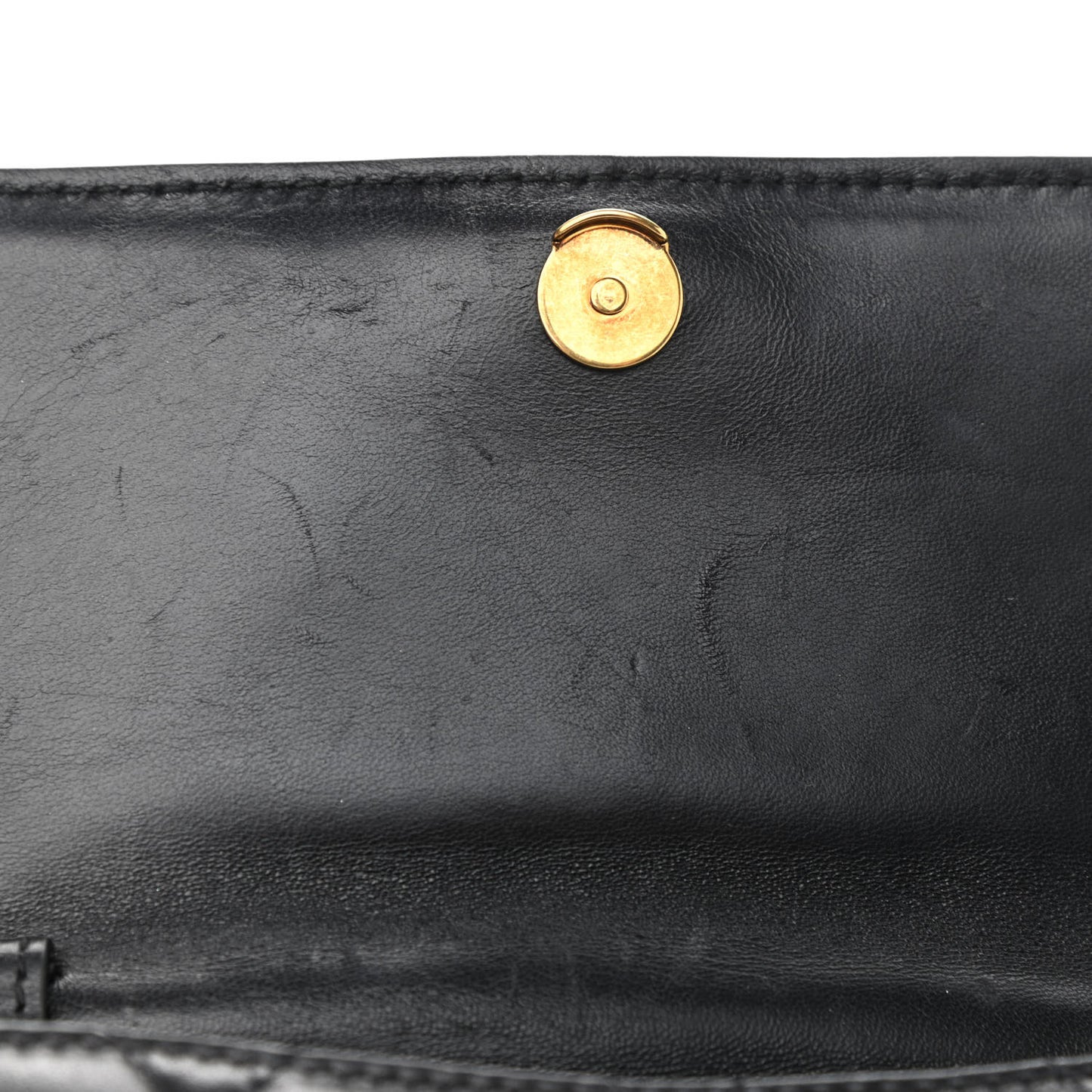 Nappa Calfskin Quilted XS Sharp Belt Bag Black