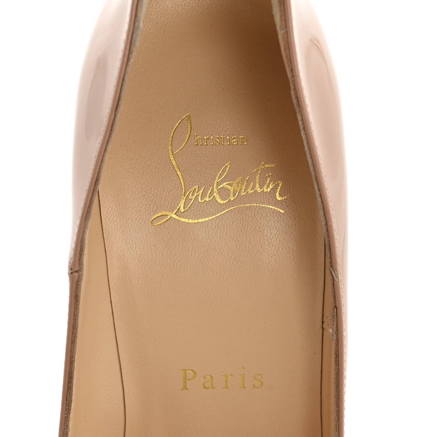 Christian Louboutin Patent So Kate 120 Pumps 36 Nude 8 of 11