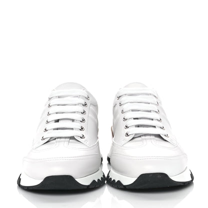 Hermes Calfskin Womens Trail Sneakers 38 White 2 of 7