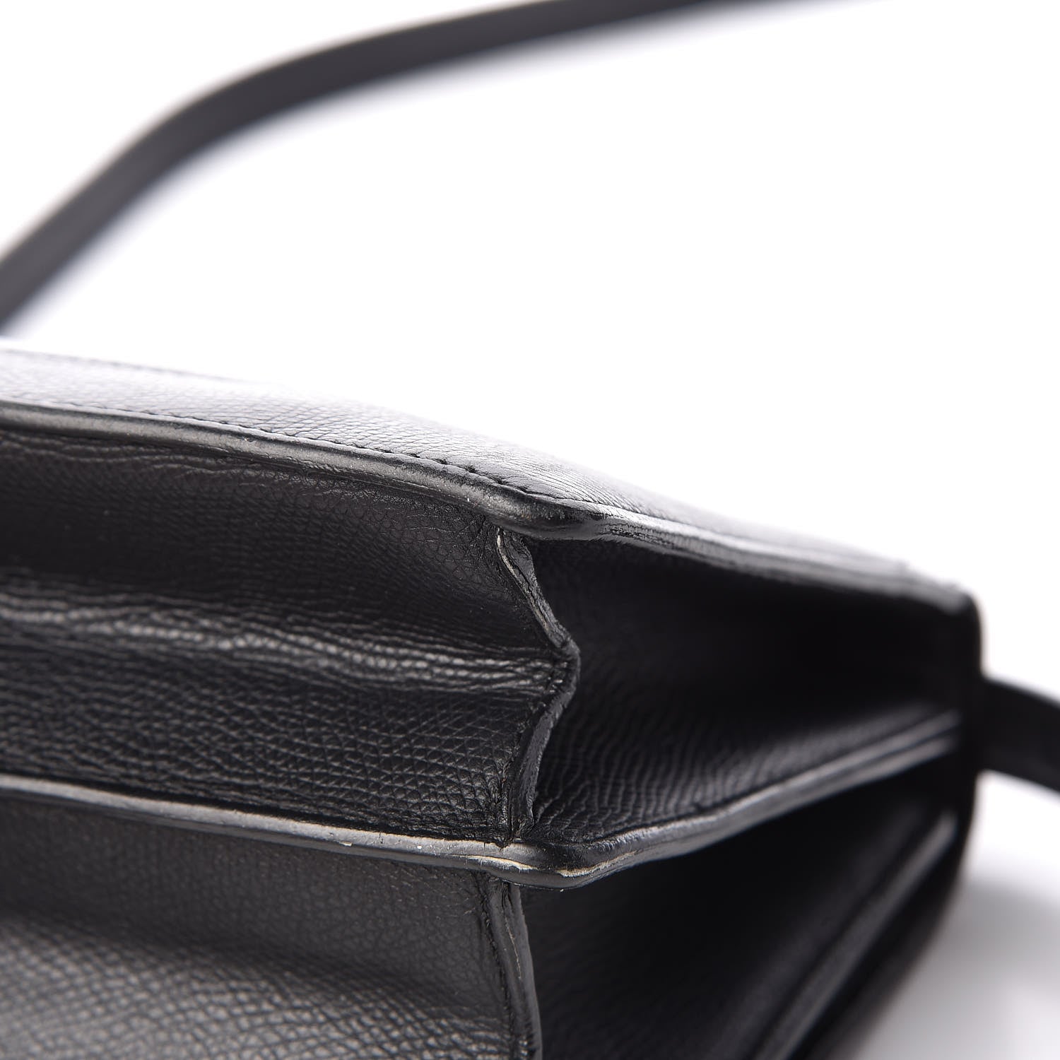 Celine Baby Grained Calfskin Small Case Flap Black 15 of 17