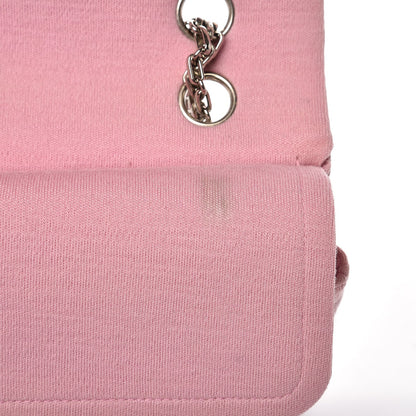 Chanel Jersey Quilted Medium Double Flap Pink 9 of 15