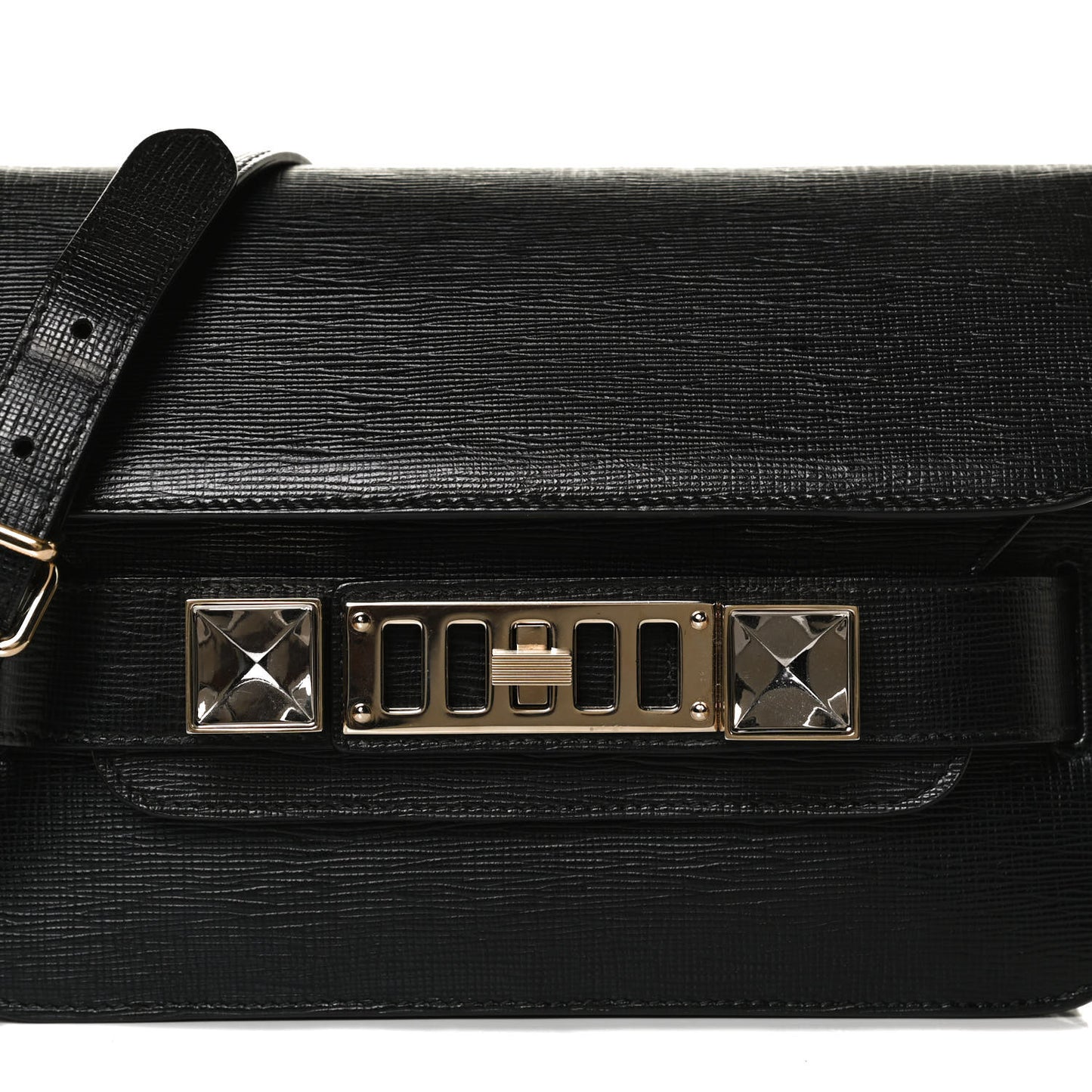 New Linosa Mini PS11 Classic Shoulder Bag Black