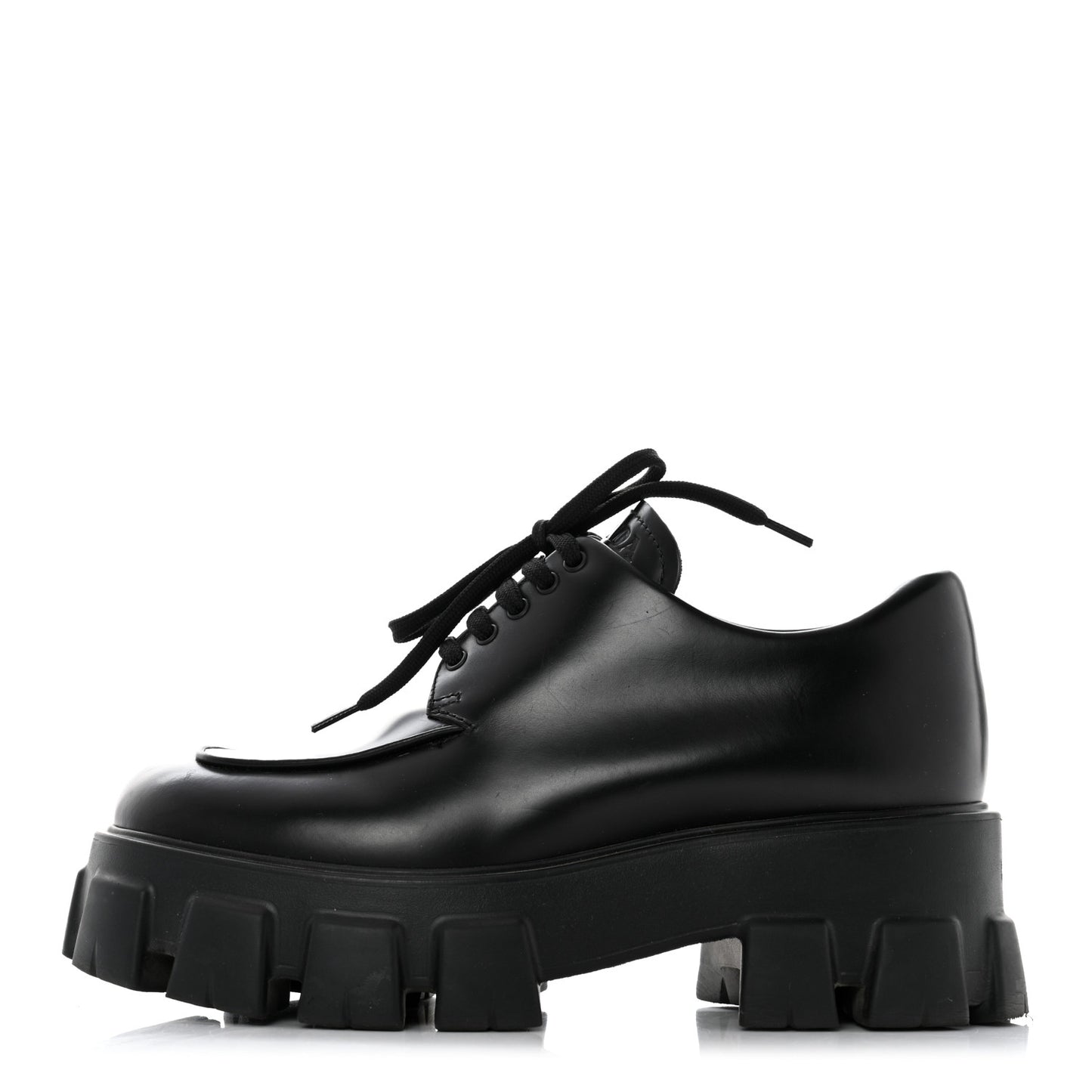 Spazzolato Rois Monolith 55mm Derby Loafers 39 Black