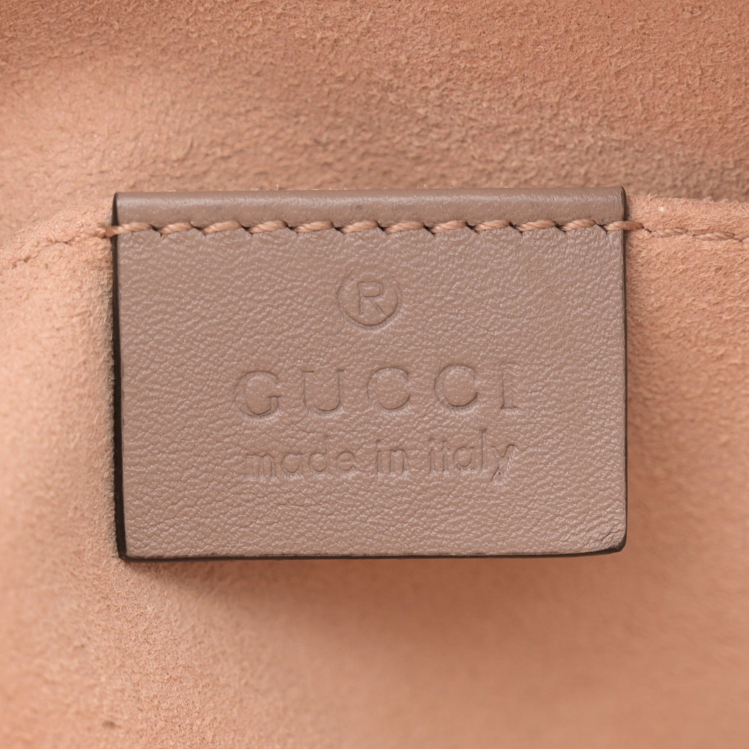 Gucci Calfskin Matelasse GG Marmont Belt Bag 105 42 Porcelain Rose 6 of 14