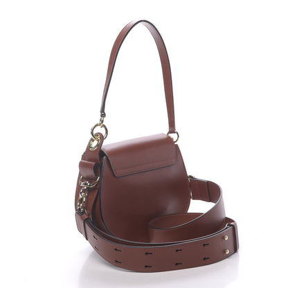 Chloe Calfskin Small Tess Bag Sepia Brown 3 of 9