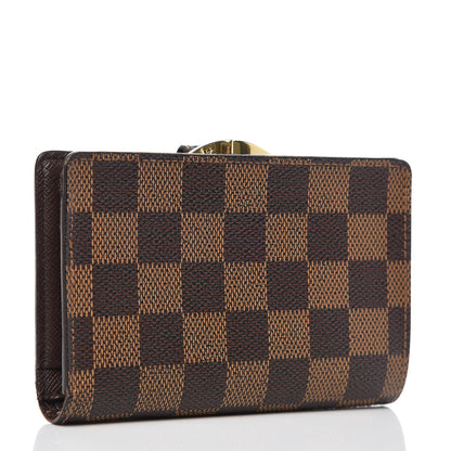 Louis Vuitton Damier Ebene French Purse Wallet 3 of 9