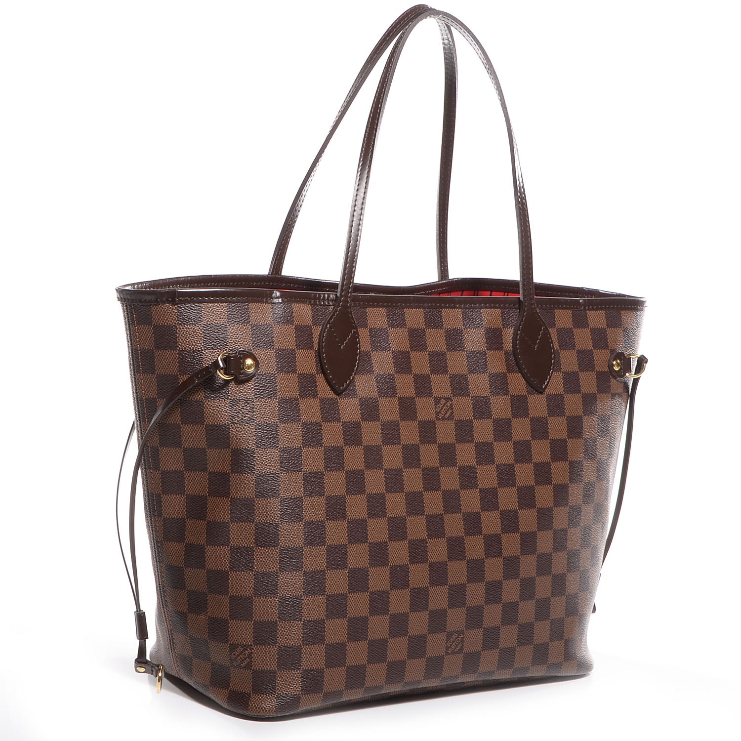 Louis Vuitton Damier Ebene Neverfull MM 3 of 9