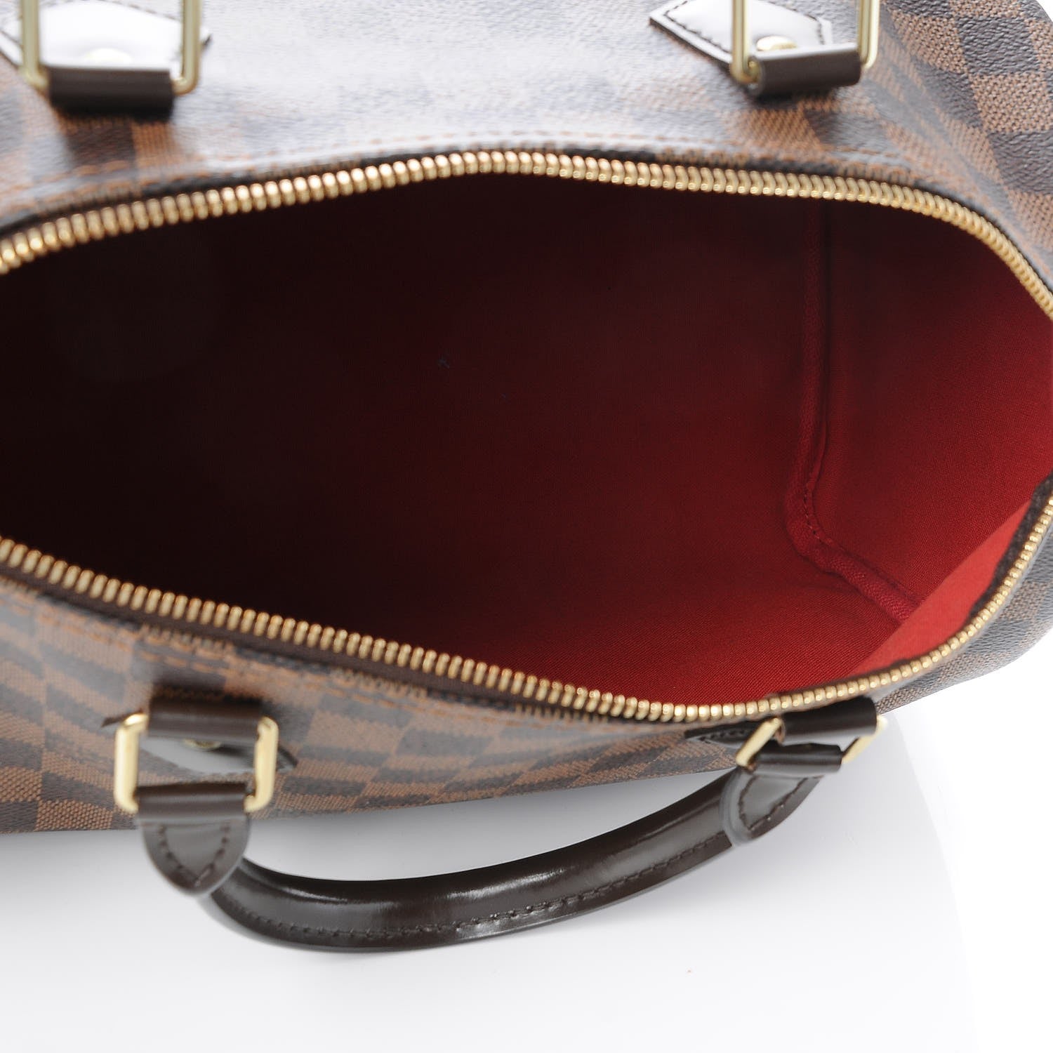 Louis Vuitton Damier Ebene Speedy 30 5 of 9