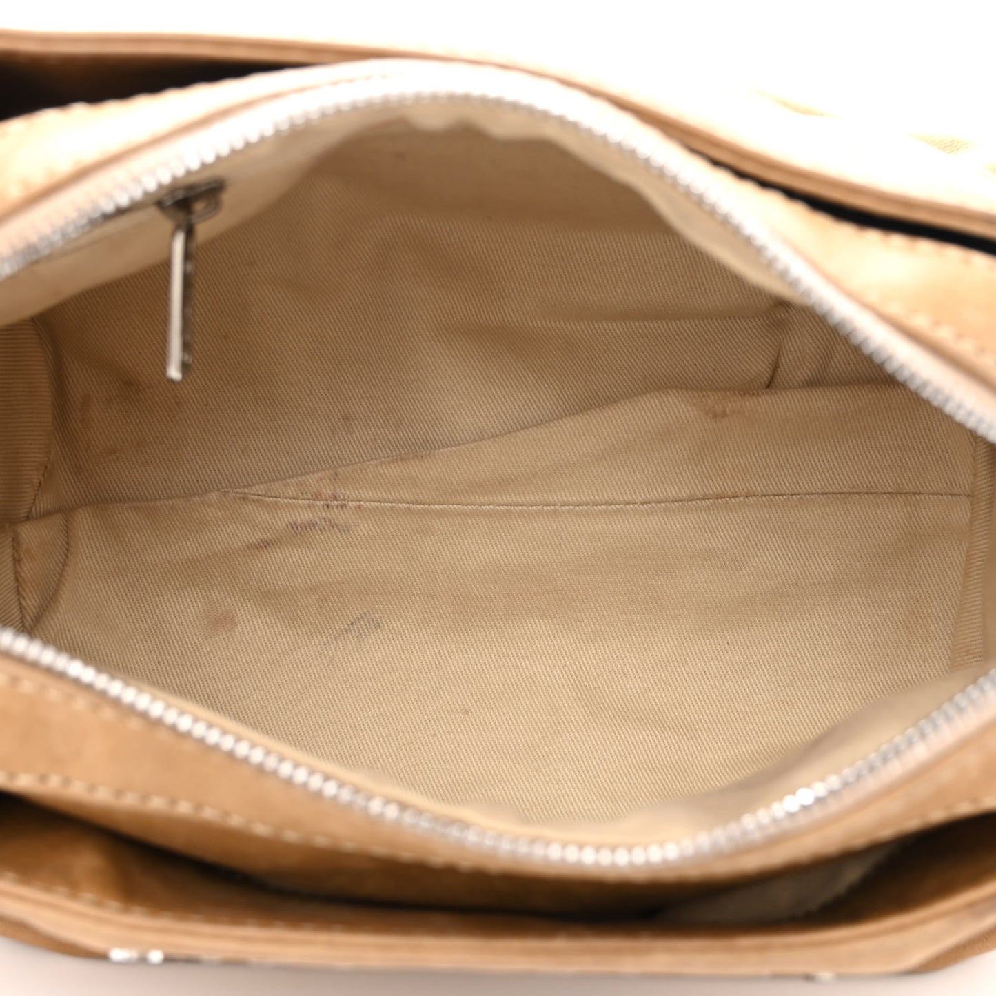 Lambskin Lax Accordion Flap Brown