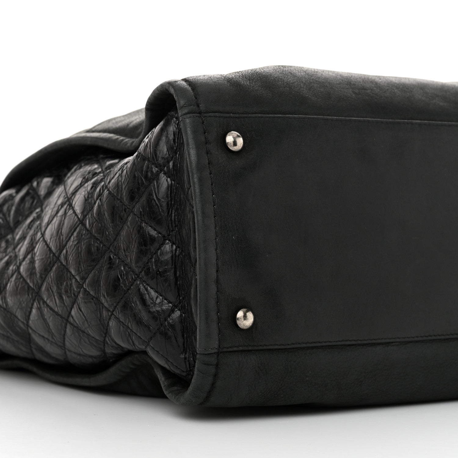 Chanel Iridescent Calfskin In the Mix Tote Black 9 of 16