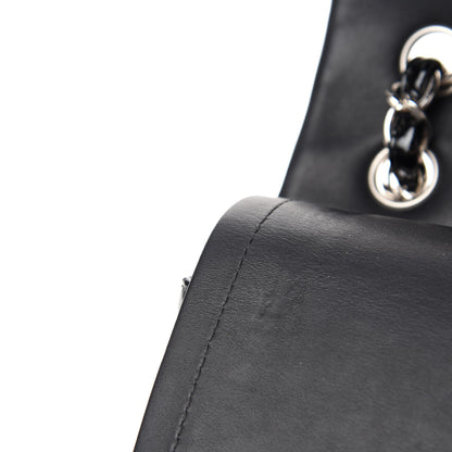 Chanel Patent Quilted Jumbo Double Flap Black 9 of 14