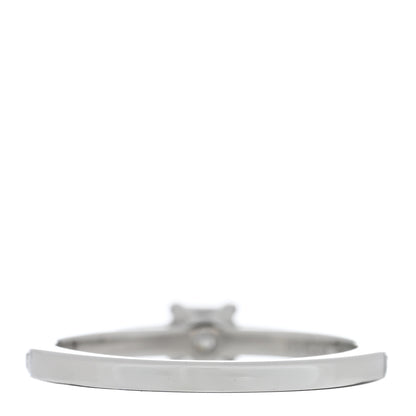 Tiffany Platinum Diamond .18ct Grace Engagement Ring 47 4 3 of 4