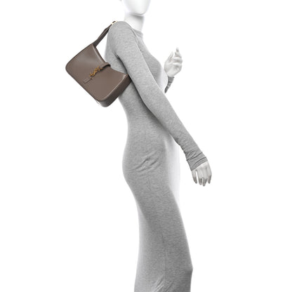 Saint Laurent Smooth Calfskin Le 5 A 7 Hobo Taupe 2 of 13