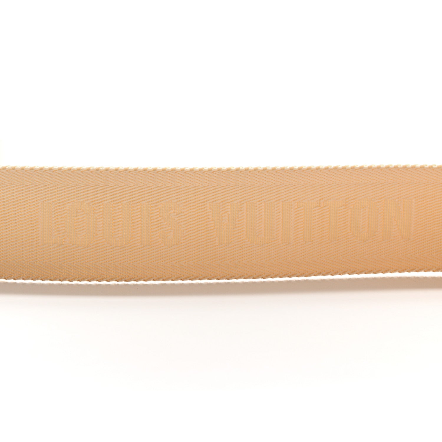 Louis Vuitton Jacquard Monogram Adjustable Shoulder Strap New Creme 3 of 4