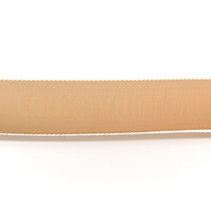 Louis Vuitton Jacquard Monogram Adjustable Shoulder Strap New Creme 3 of 4
