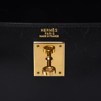 Hermes Box Kelly Sellier 32 Black 7 of 12