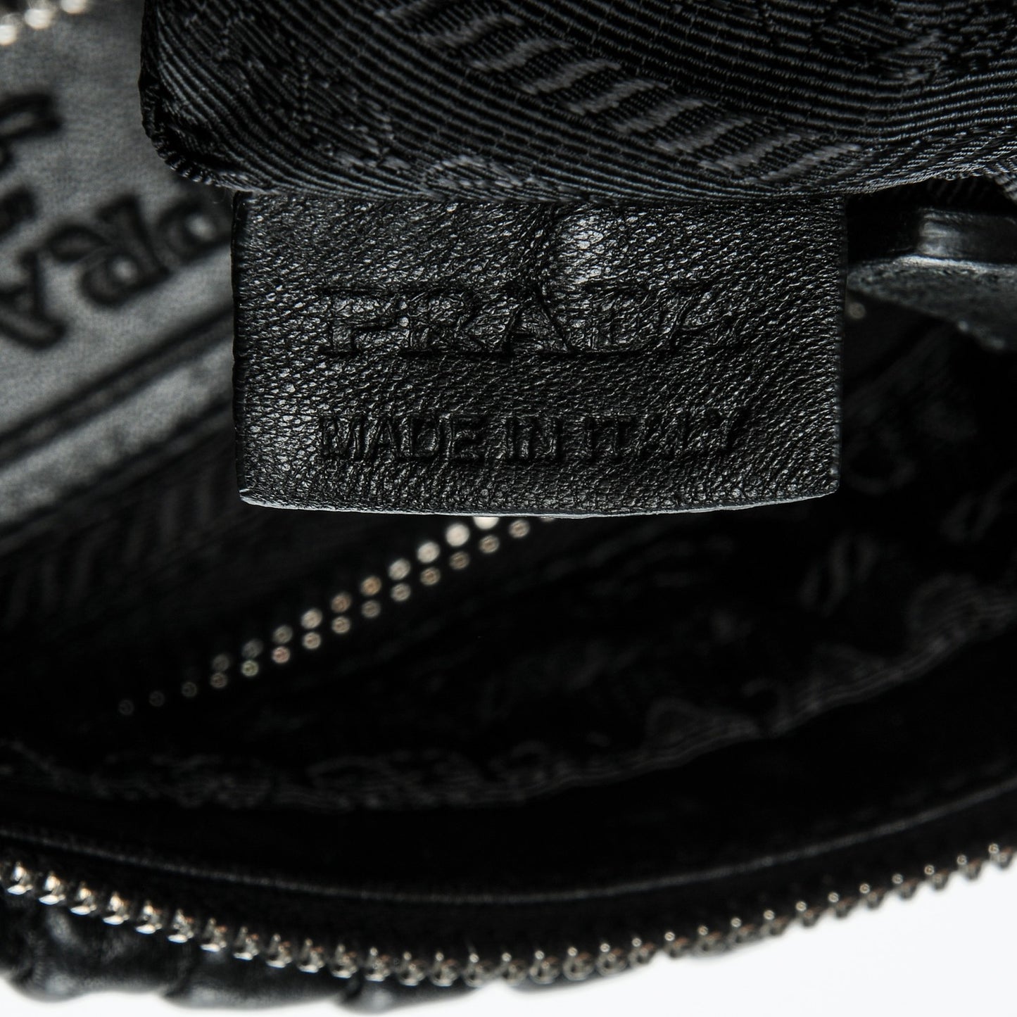 Nappa Drapes Shoulder Bag Nero Black