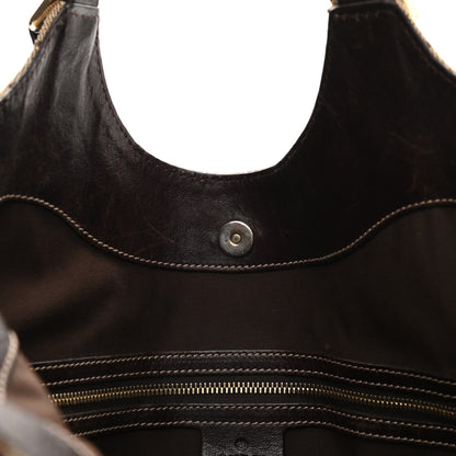 Gucci Monogram GG Royal Hobo Dark Brown 14 of 16