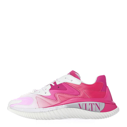 Valentino Garavani Neoprene Wade Runner Sneakers 38 White Pink 1 of 4
