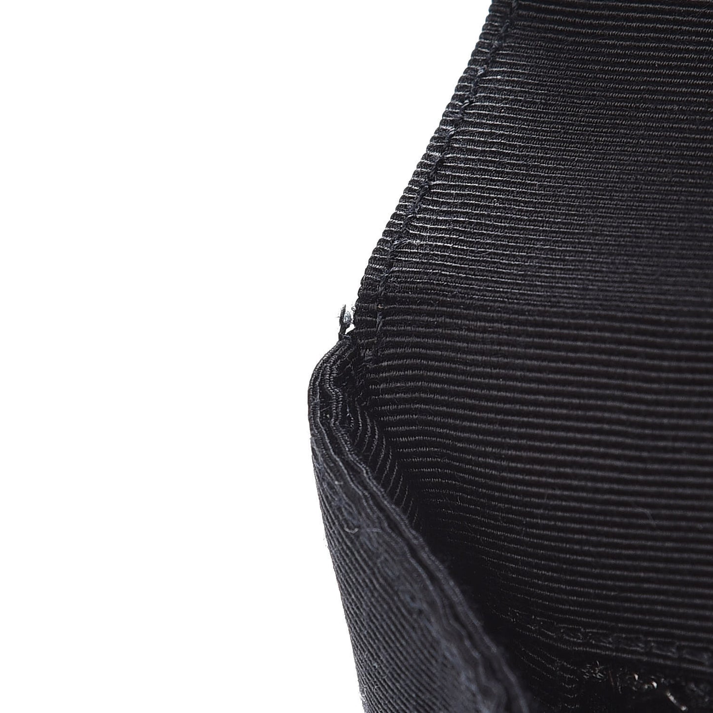 Grosgrain Mini Kelly Flap Bag Black
