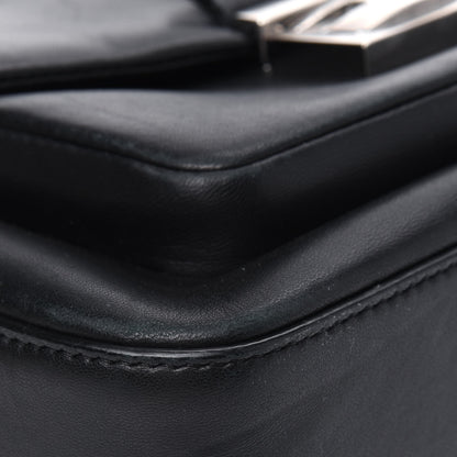 Fendi Nappa Be Baguette Crossbody Bag Black 4 of 6