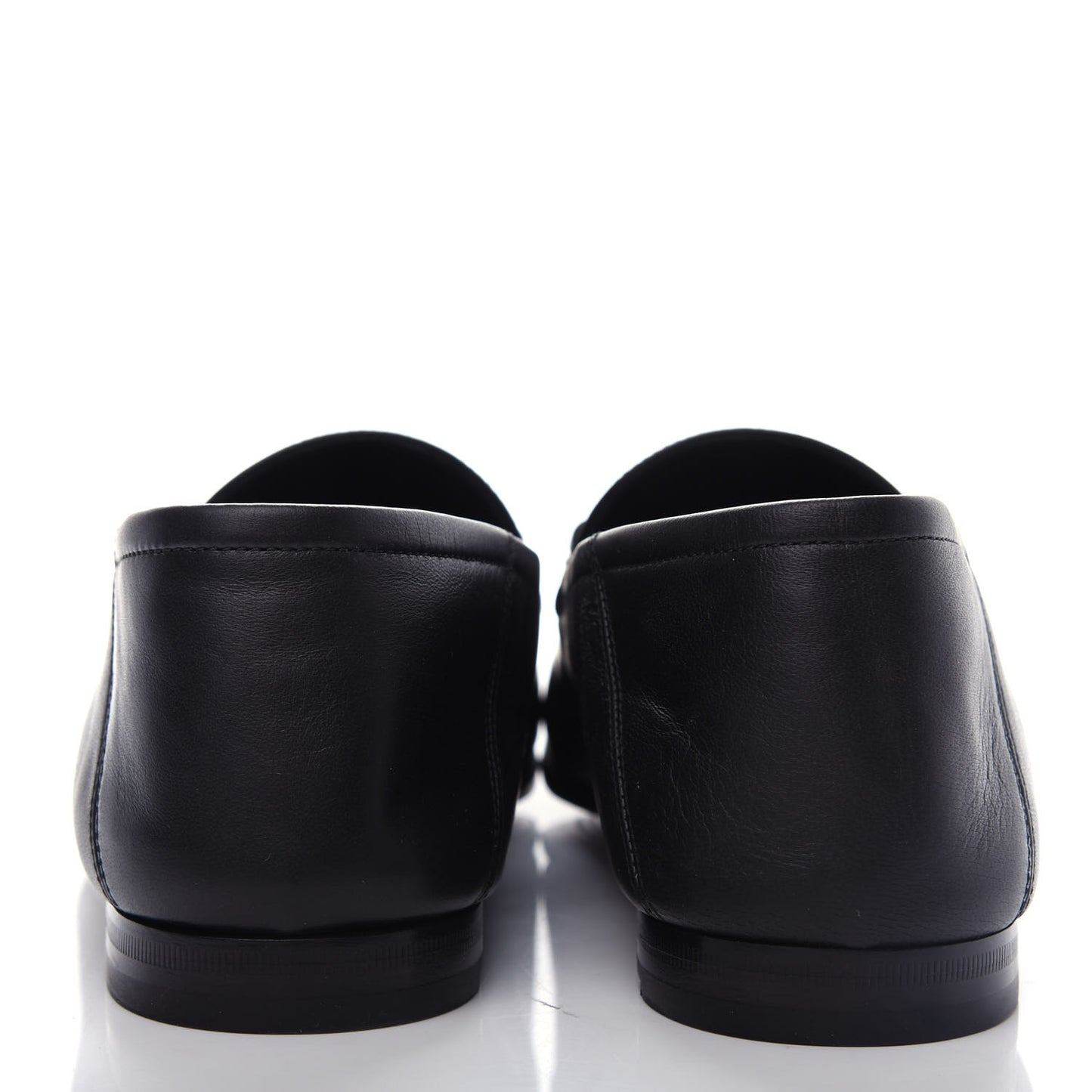 Goatskin Tiger Embroidered Mens Horsebit Loafers 9 Black