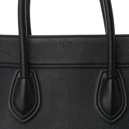 Celine Supple Calfskin Medium Phantom Luggage Black 8 of 11